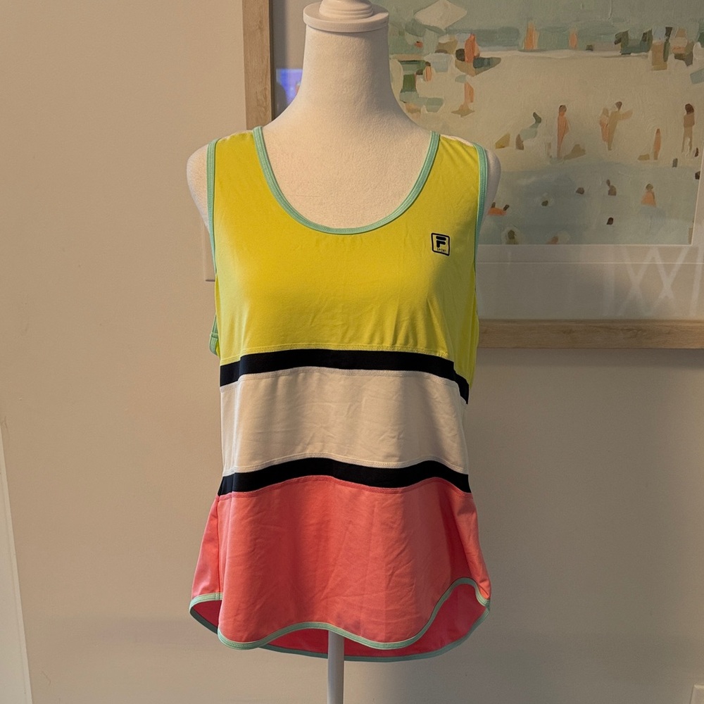 6 Women's Workout Tank Tops - Pink, Yellow, Blue, Black, Navy Size XXL - Picture 8 of 14